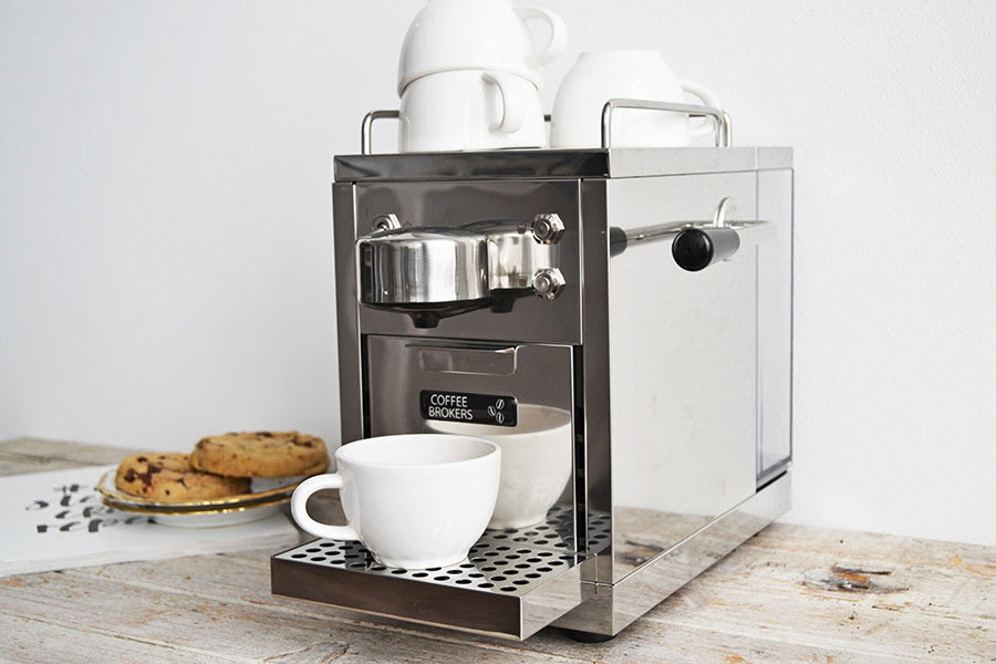 wol Steen textuur Coffee Brokers maakt machine voor Nespresso capsules - GadgetGear.nl