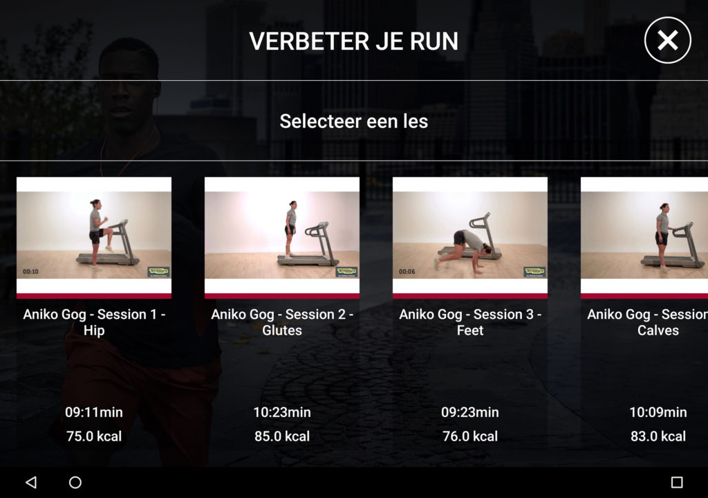 Review Technogym MyRun App GadgetGear.nl