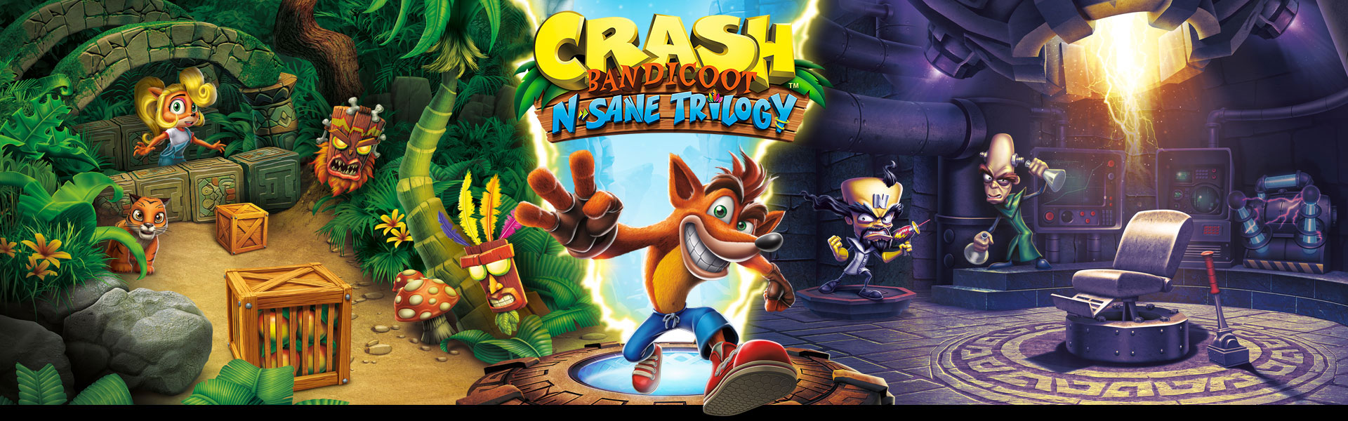 Crash Bandicoot N. Sane Trilogy - Nintendo Switch : Target, smash crash  meaning 