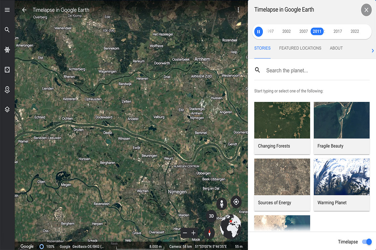 Google Earth Timelapse Nu Van 1984 Tot 2022 GadgetGear Nl   Google Earth Timelapse 