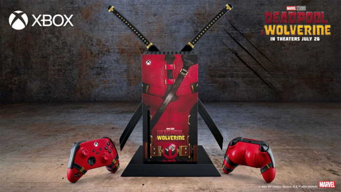 Exclusieve Deadpool uitvoering van de Xbox Series S